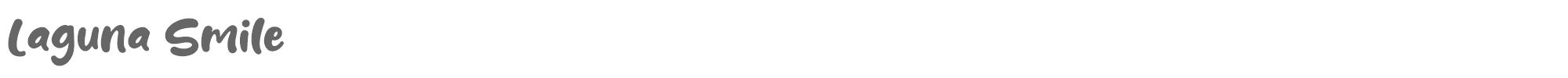 Laguna Smile Laguna Smile.ttf font preview